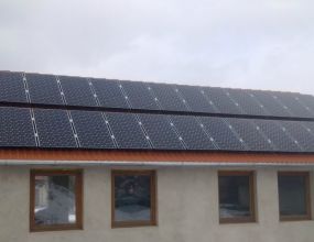 6,5 kWp napelemes rendszer egy családi ház melléképületén Zalaszentgróton